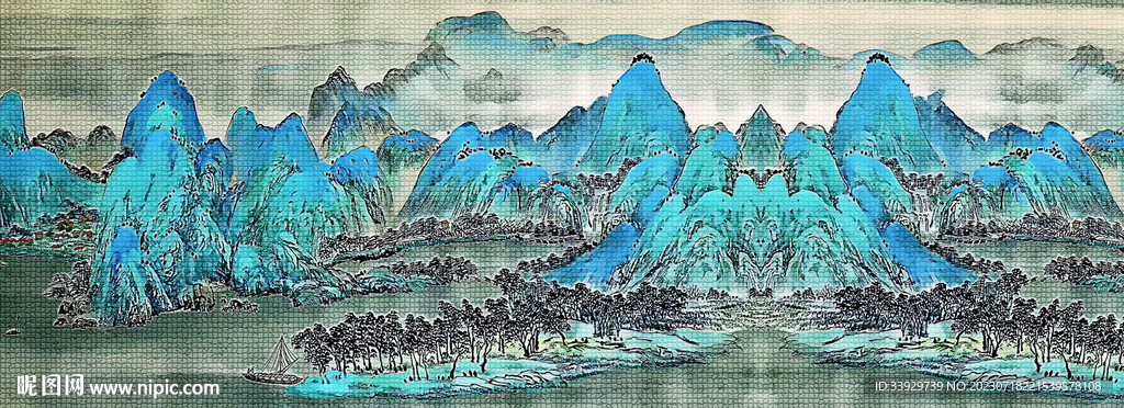 千里江山图