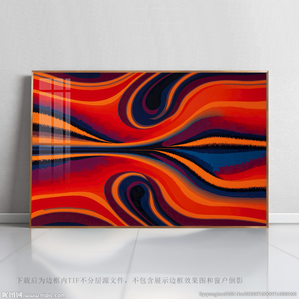 时尚抽象画
