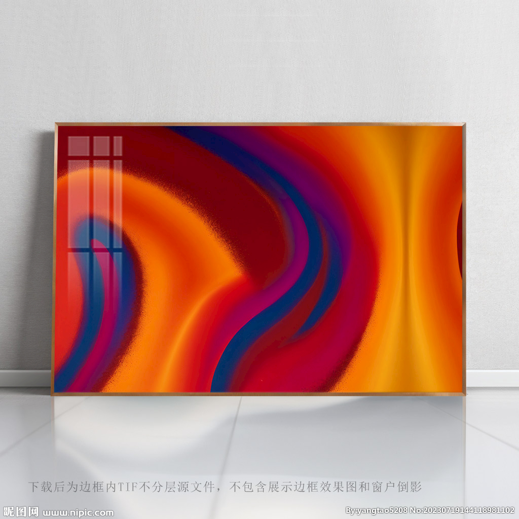酒店抽象画