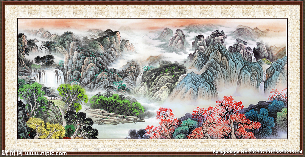 山水 