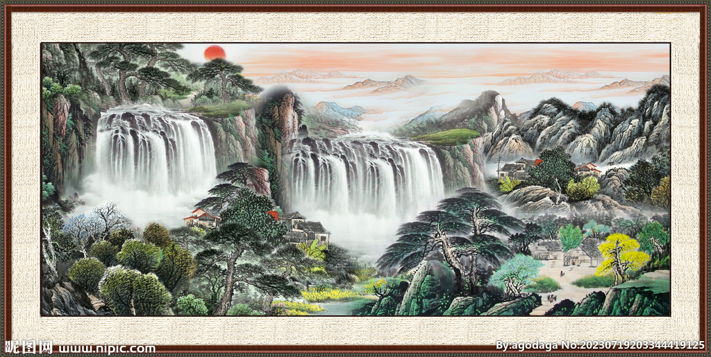 中堂画 