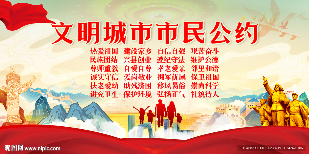 文明城市市民公约
