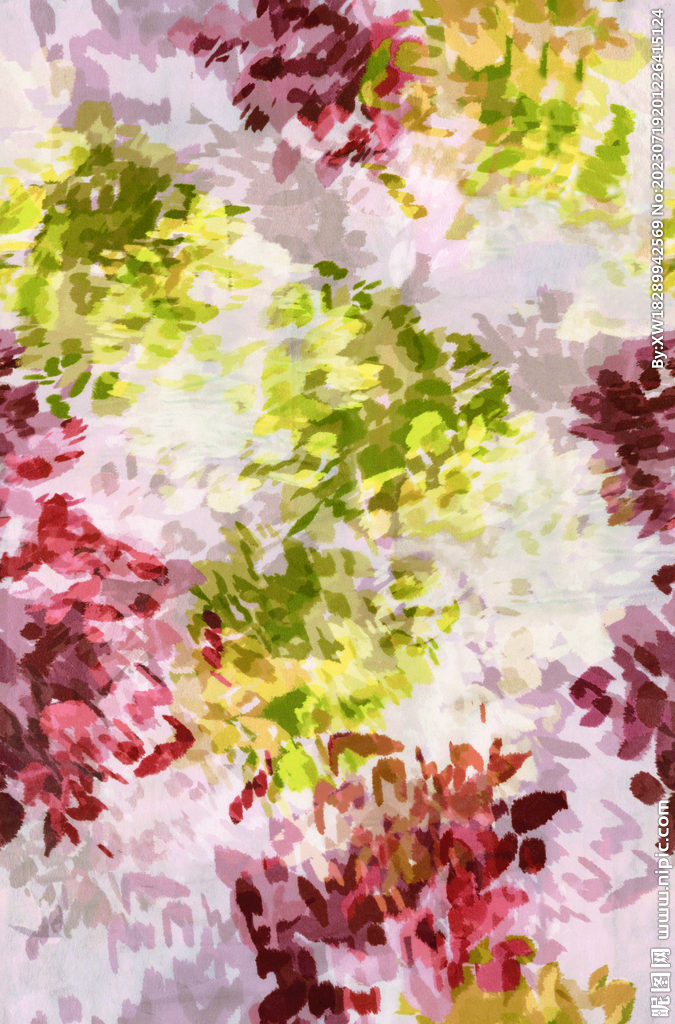 扎染花