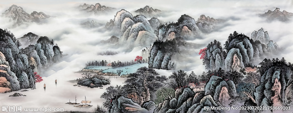 千里江山图