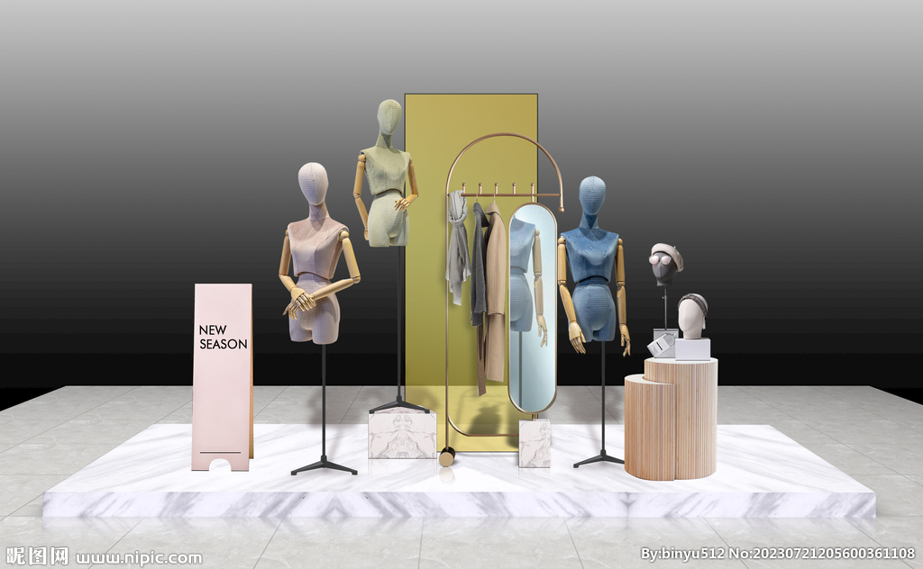 服装静态展设计