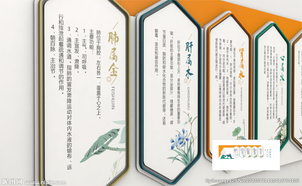 中医养生文化墙