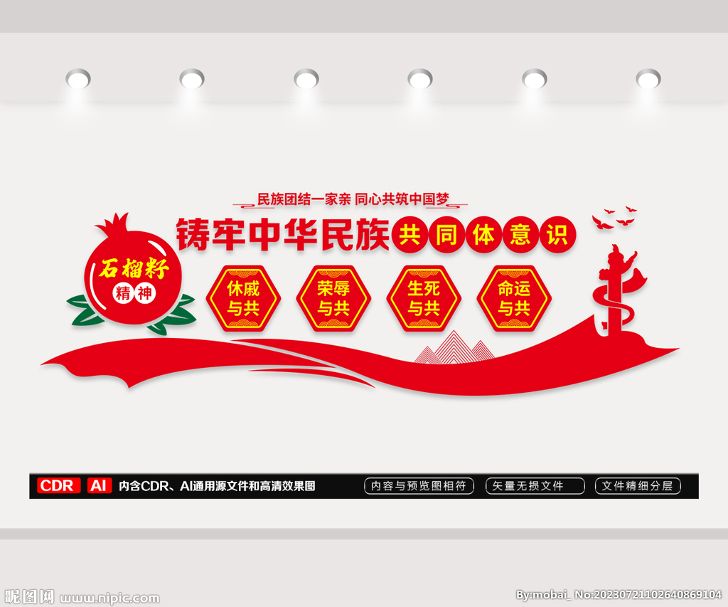 铸牢中华民族共同体意识文化墙