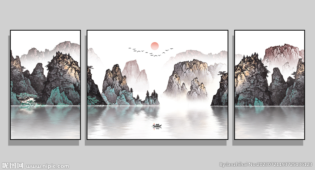 山水画