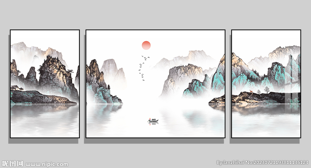 山水画