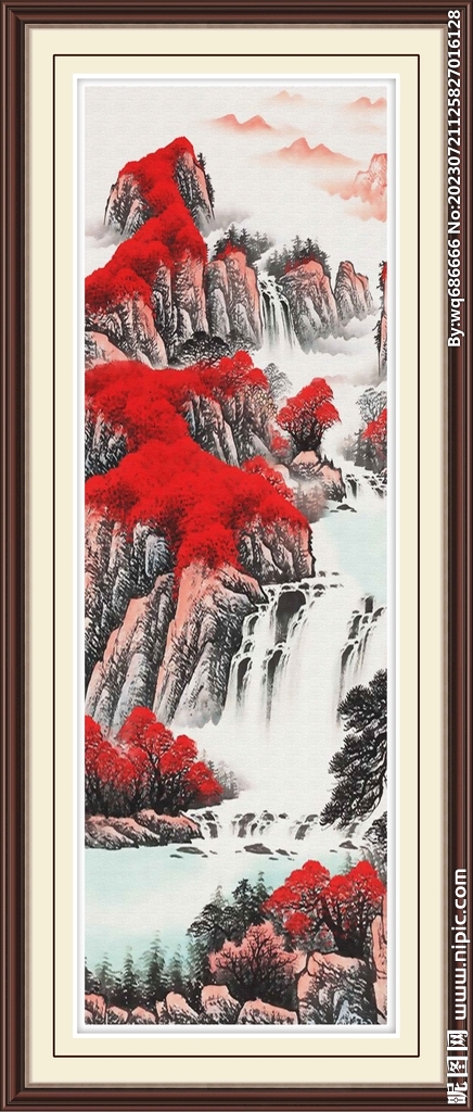 意境山水画