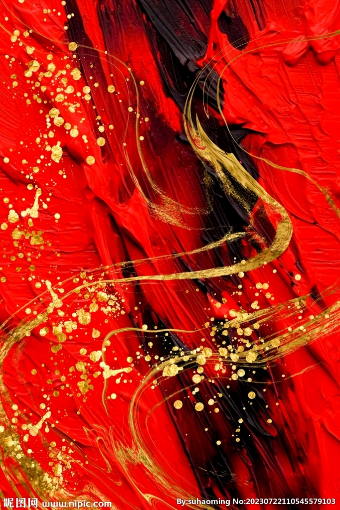 高端抽象油画