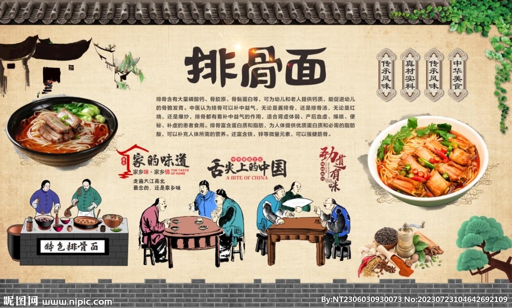 排骨面