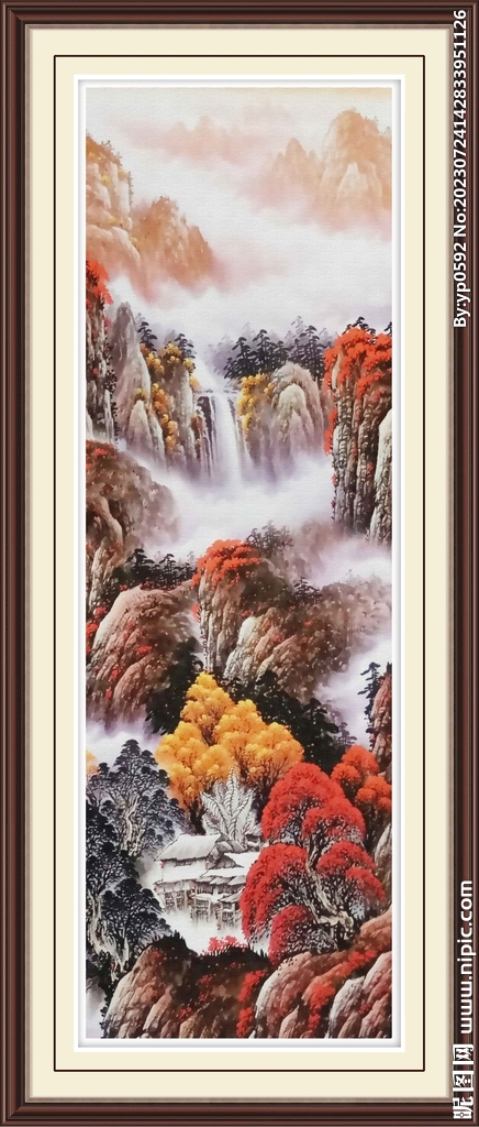 意境山水画