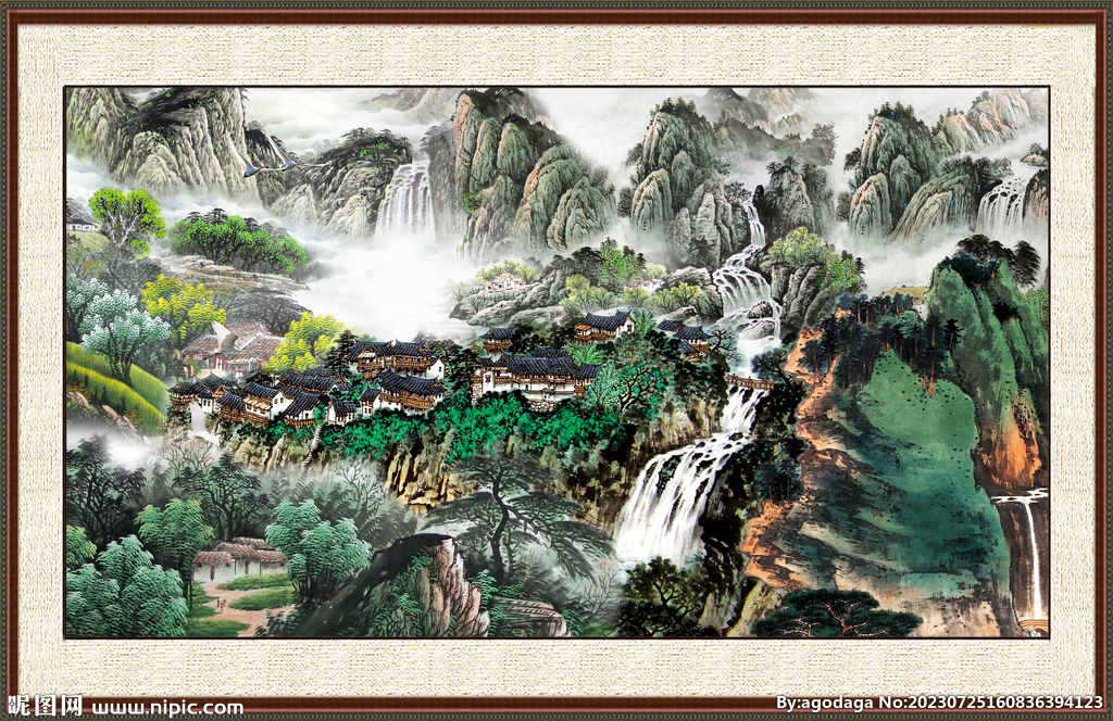 山水 