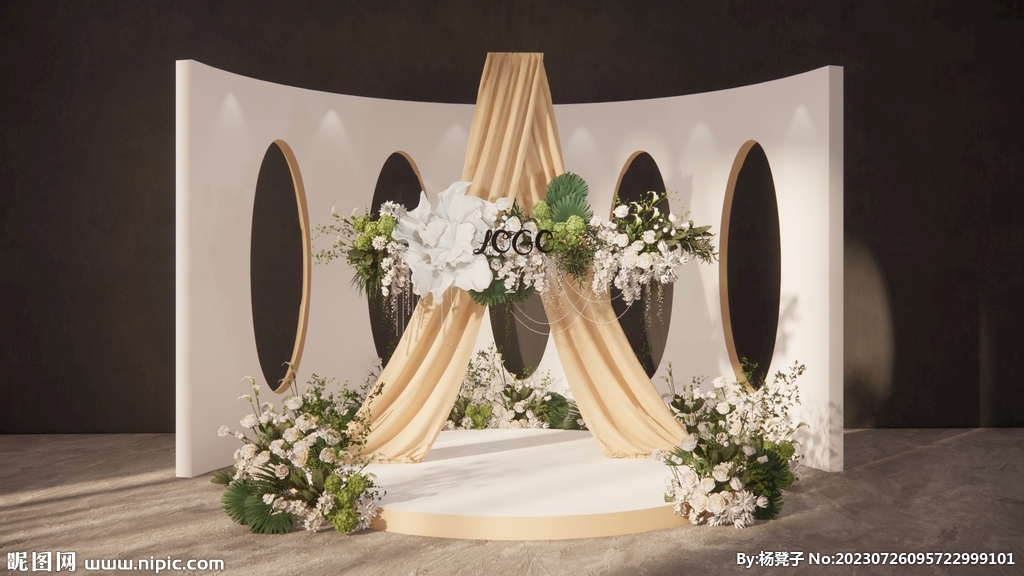 现代婚礼su模型