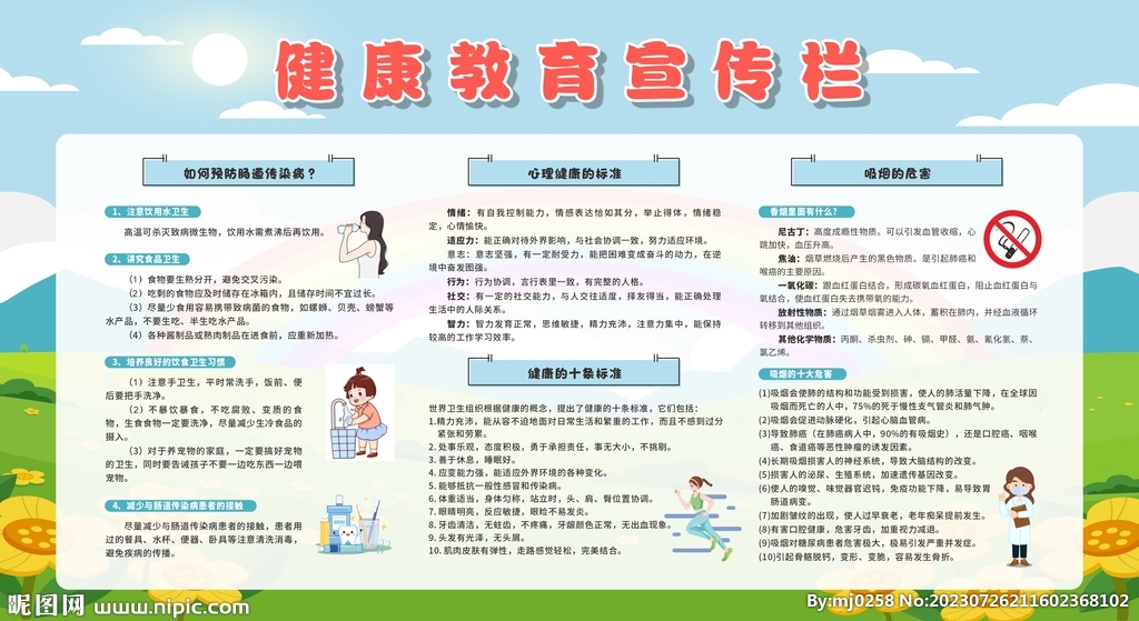 健康教育宣传栏