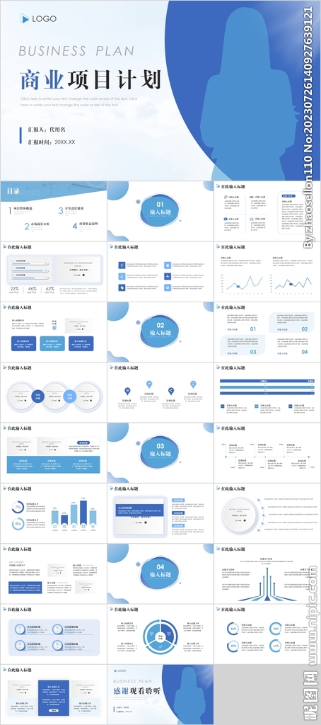 商业项目计划书PPT