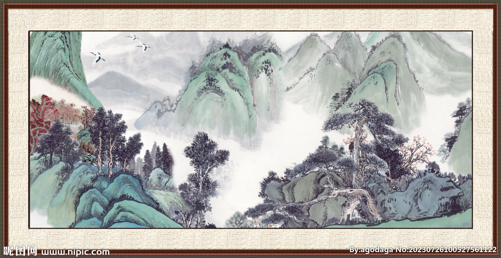 中堂画 