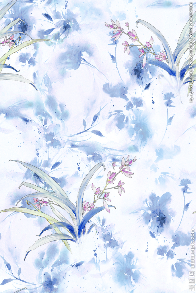 中老年花型