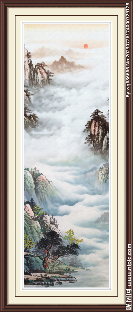 意境山水画