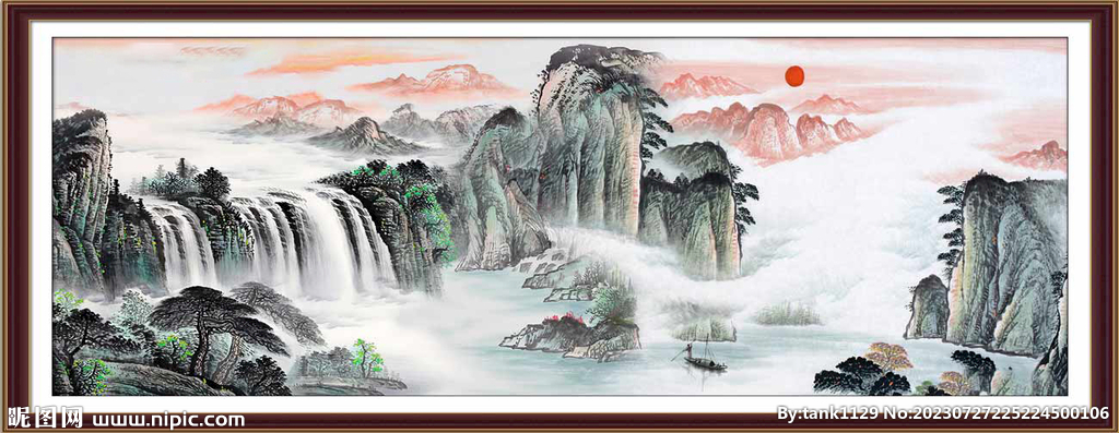 国画山水