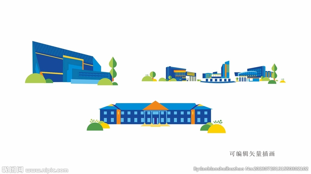 四川农业大学校园建筑物矢量