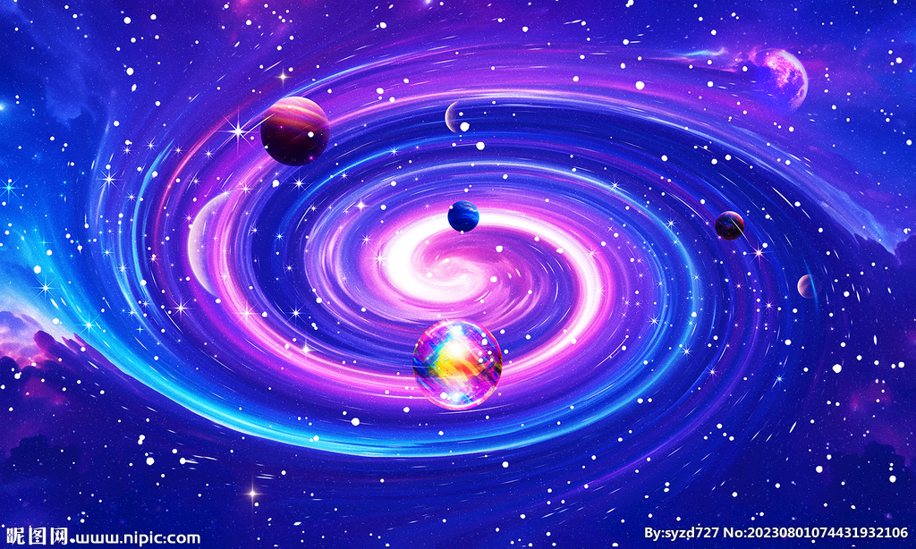 高清宇宙旋涡星空