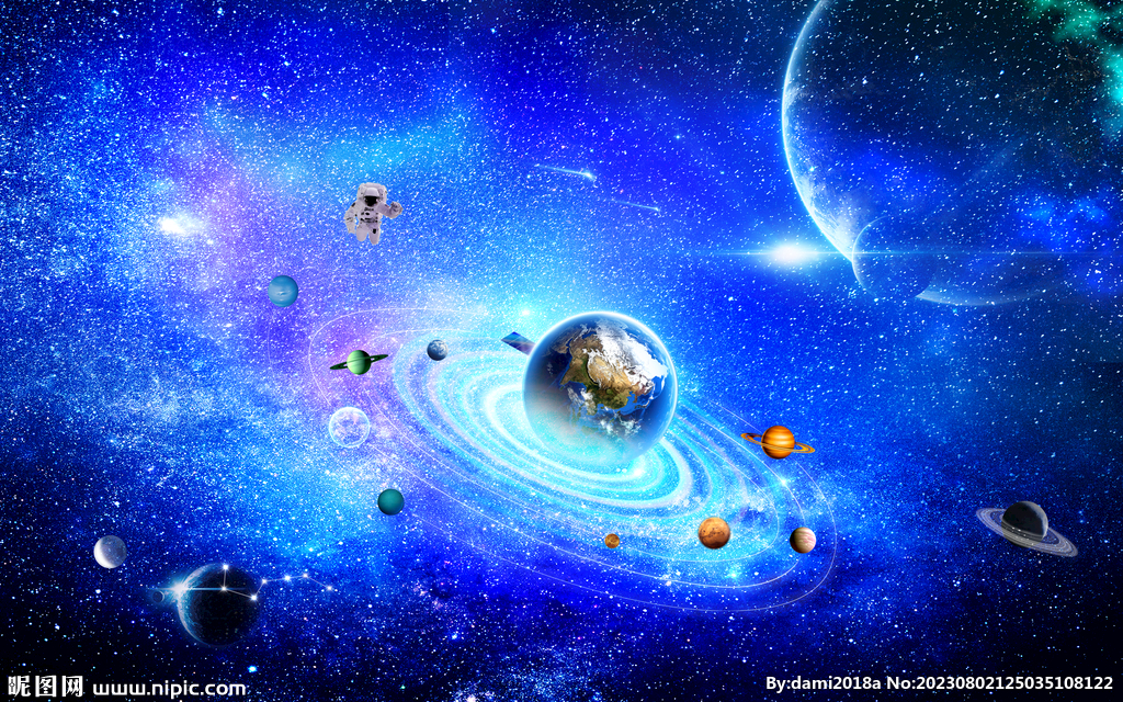 宇宙星空银河系背景