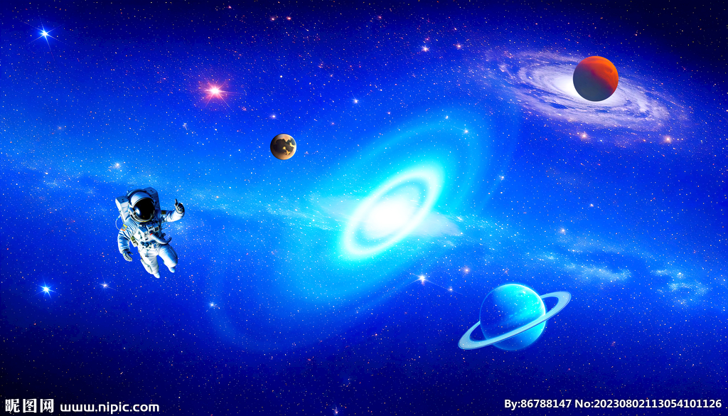 宇宙星空银河系背景