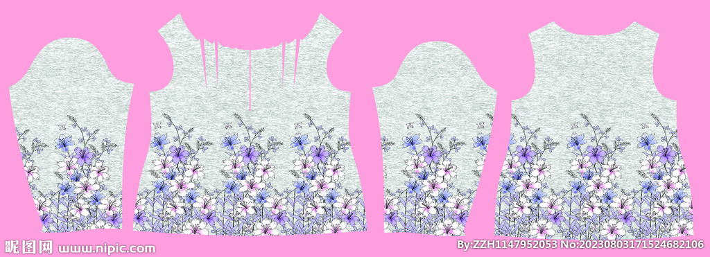 手绘花