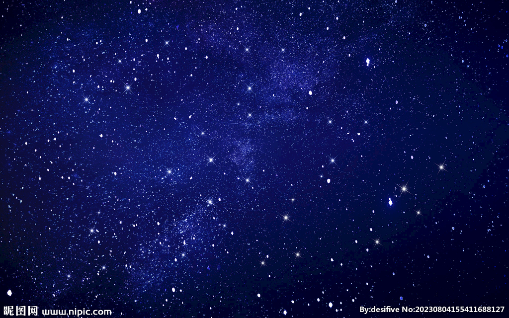 蓝色星空