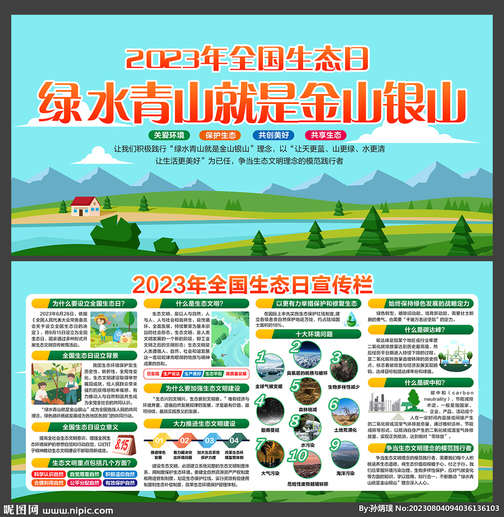 绿水青山就是金山银山
