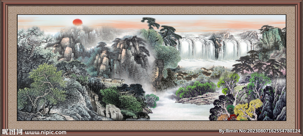 山水画