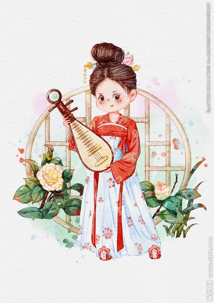 古风仕女插画