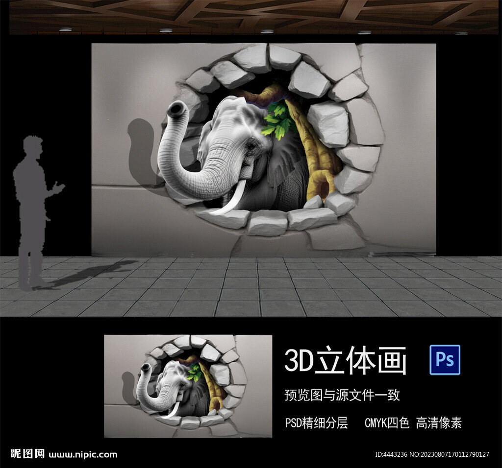 3D立体画