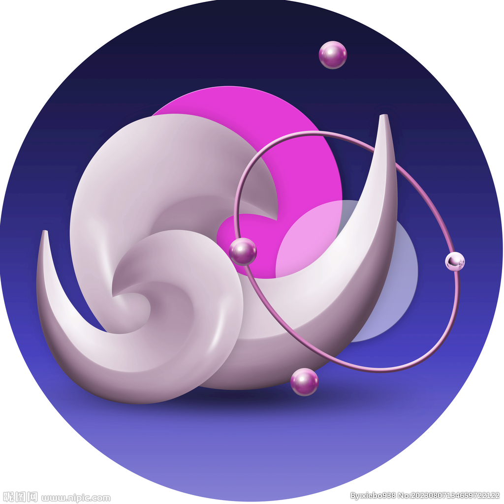 轻奢艺术品圆环挂画装饰画