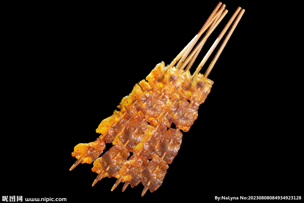 五花肉串