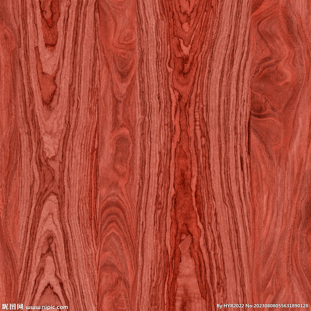 红色 清晰简奢木纹 Tif合层