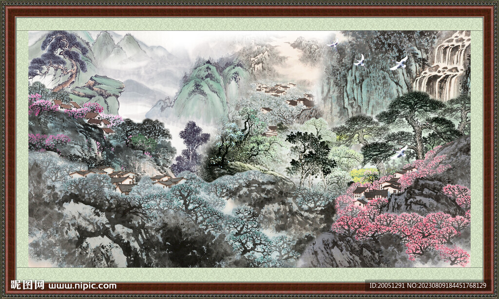国画山水