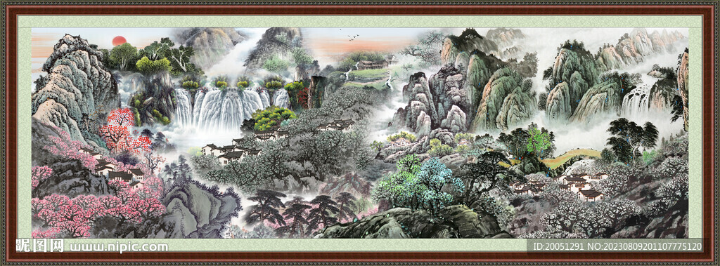 国画山水