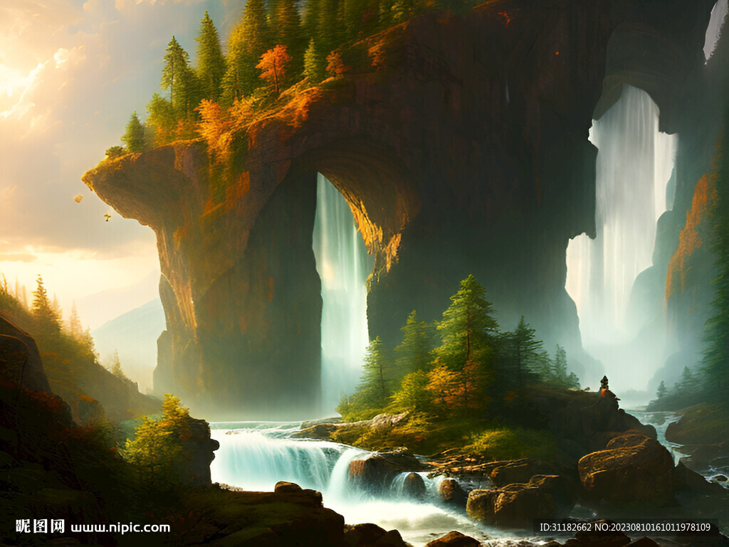 风景油画