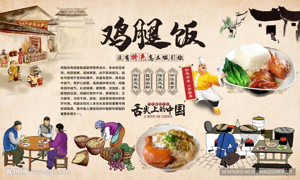 鸡腿饭