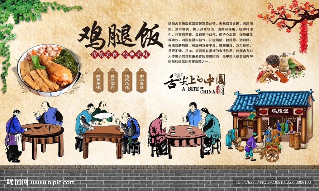 鸡腿饭
