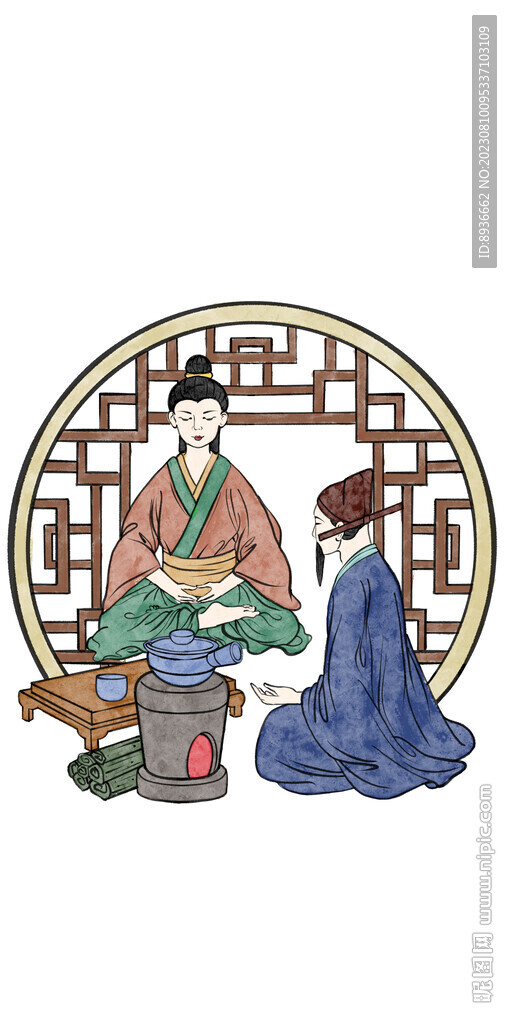 传统中医插画