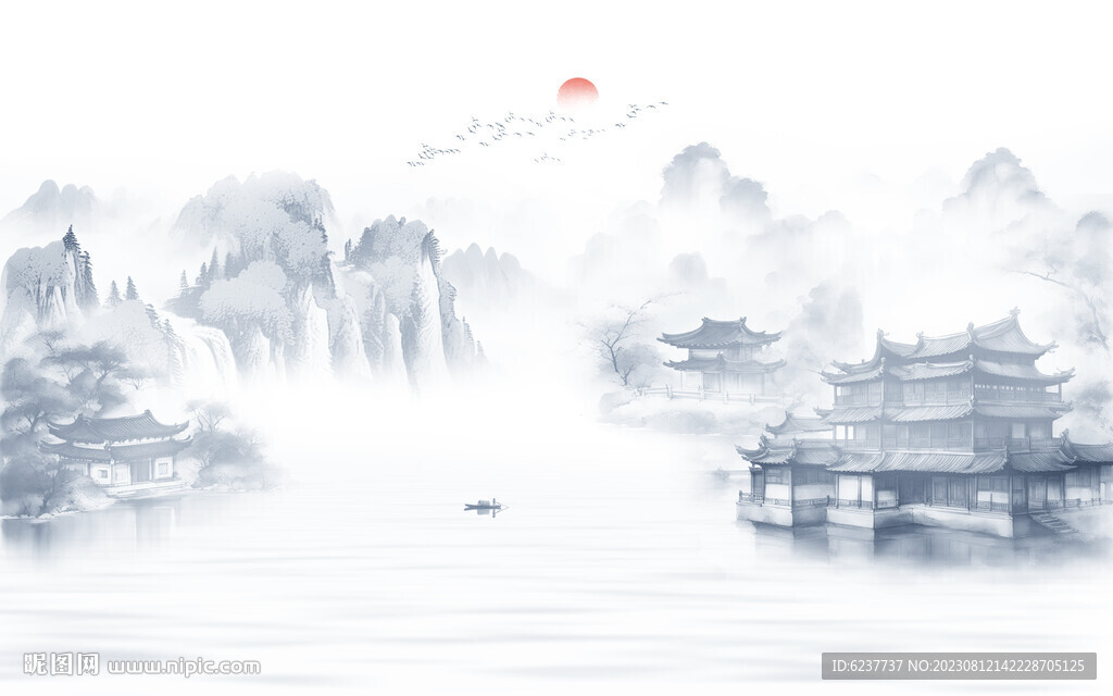 水墨江南