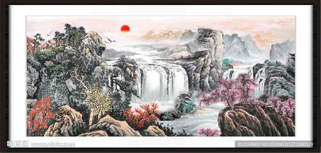 山水 
