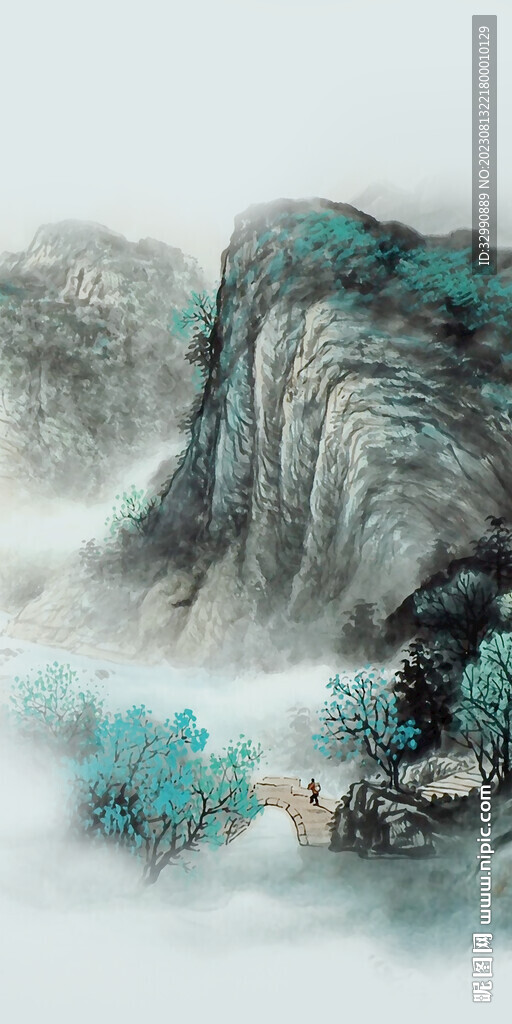 古风 现代玄关新画 tiF分层