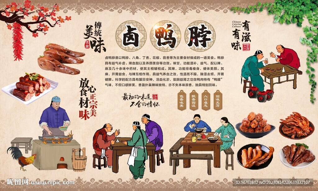 卤鸭脖