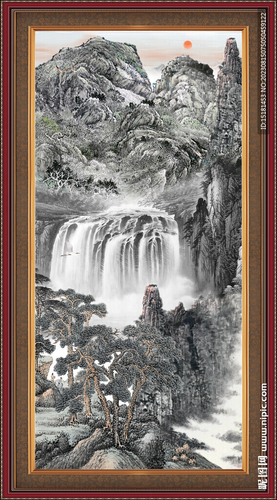 水墨山水 