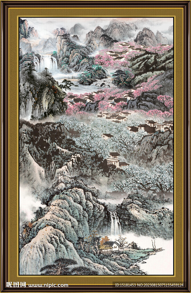 水墨山水 